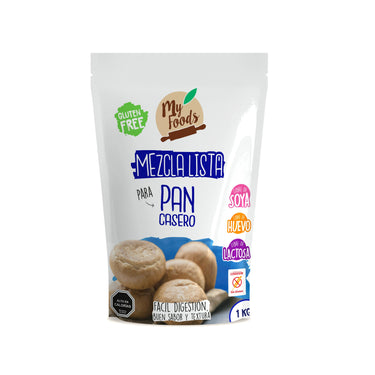 Mezcla Lista para PAN CASERO Sin Gluten (1 KG)