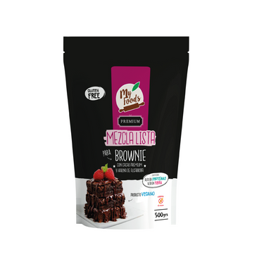 Mezcla Lista para BROWNIE PREMIUM Sin Gluten (500 G)