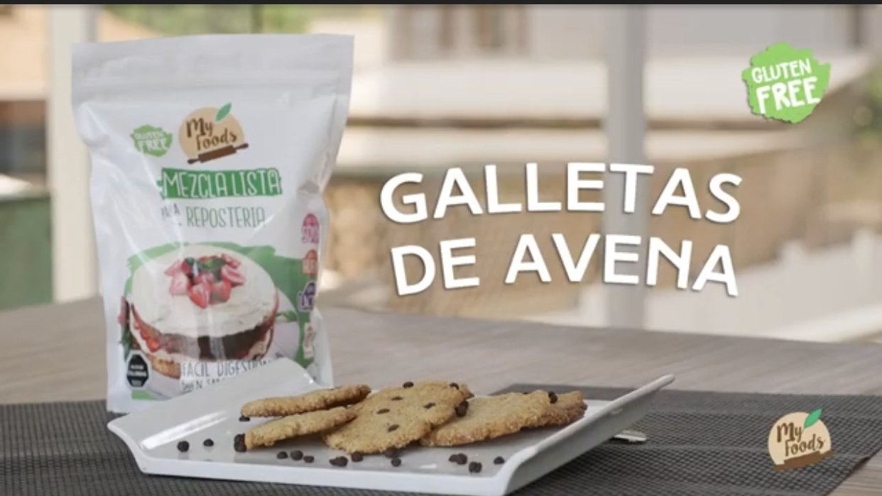 Receta Galletas de Avena Sin Gluten