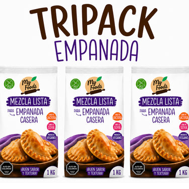 Pack 3 Mezclas Empanada Sin Gluten 1kg