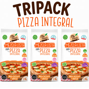 Pack 3 Mezclas Pizza Sin Gluten 1kg