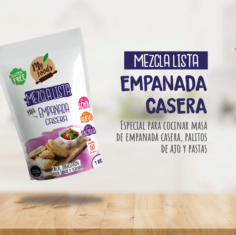 Mezcla Lista para EMPANADA CASERA Sin Gluten (1 KG)