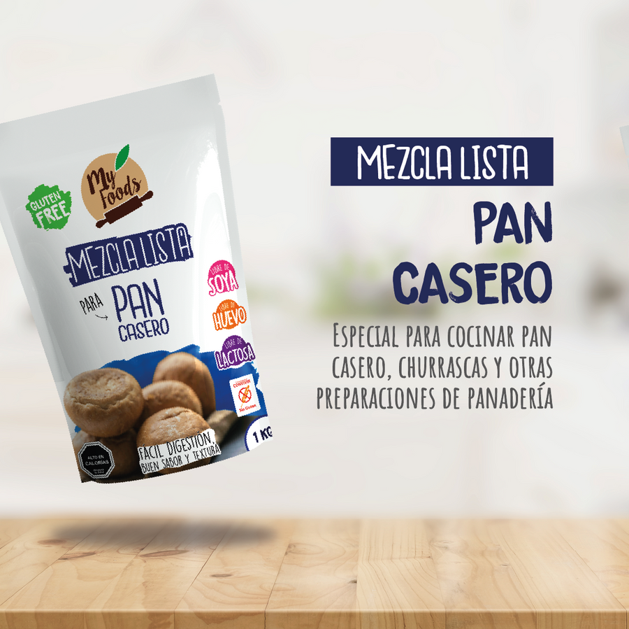 PACK 2 REPOSTERÍA + 1 PAN Mezcla Lista Sin Gluten (3 KG)