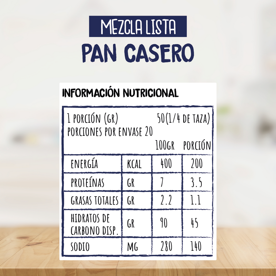 MIX CLÁSICO TRIPACK EMPANADA, REPOSTERÍA Y PAN Sin Gluten (3 KG)