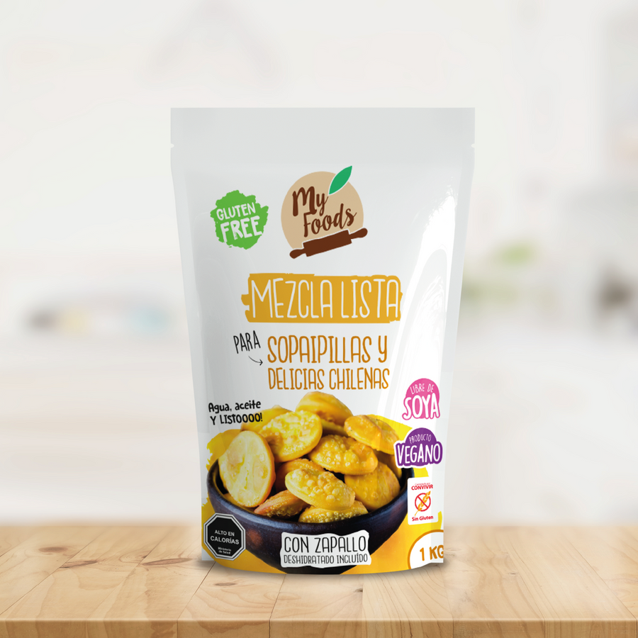 Mezcla Lista para SOPAIPILLAS Sin Gluten (1 KG)